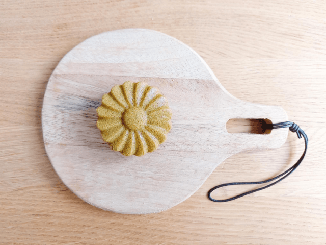 Financier au matcha