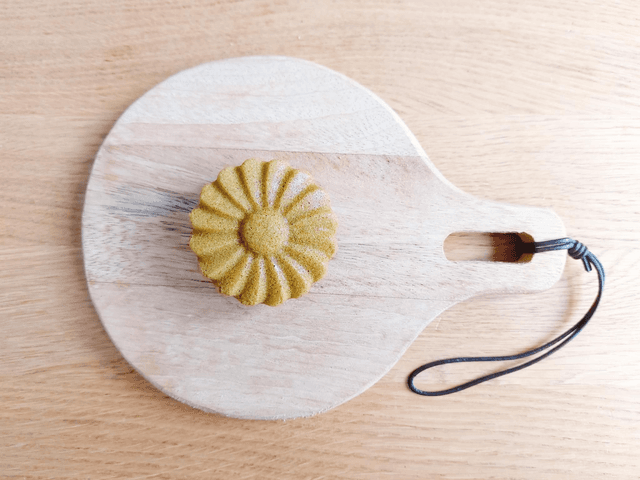 Financier au matcha